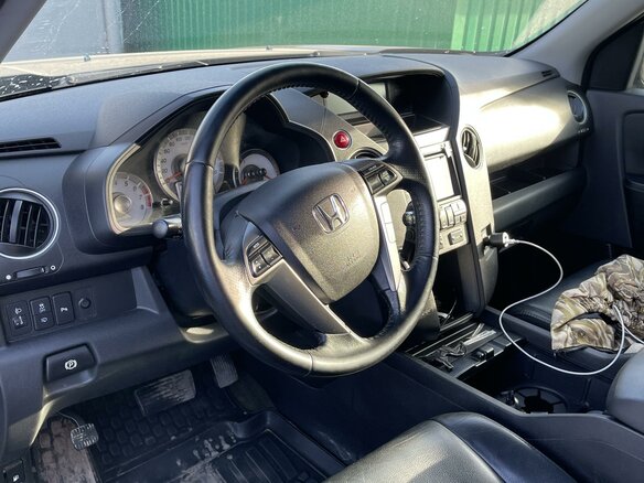 2014 Honda Pilot II Рестайлинг, чёрный, 2450000 рублей - вид 14