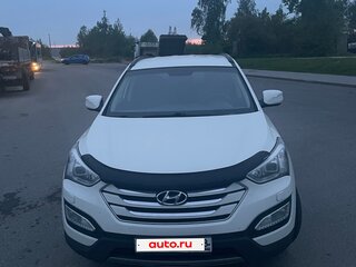 2013 Hyundai Santa Fe III, белый, 1600000 рублей, вид 5