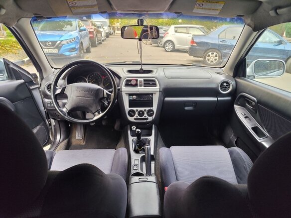 2002 Subaru Impreza II, серебристый, 650000 рублей - вид 10