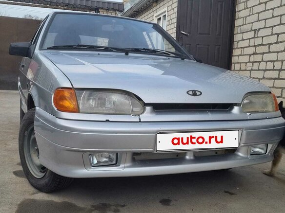 2008 Lada (ВАЗ) 2114, серебристый, 260000 рублей