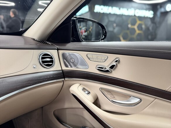 2018 Mercedes-Benz S-Класс 400 d Long VI (W222, C217) Рестайлинг, чёрный, 5050000 рублей - вид 24