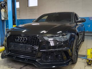 2018 Audi A6 IV (C7) Рестайлинг, чёрный, 2550000 рублей, вид 4