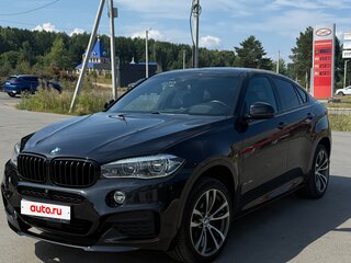 2019 BMW X6 40d II (F16), чёрный, 4600000 рублей, вид 1