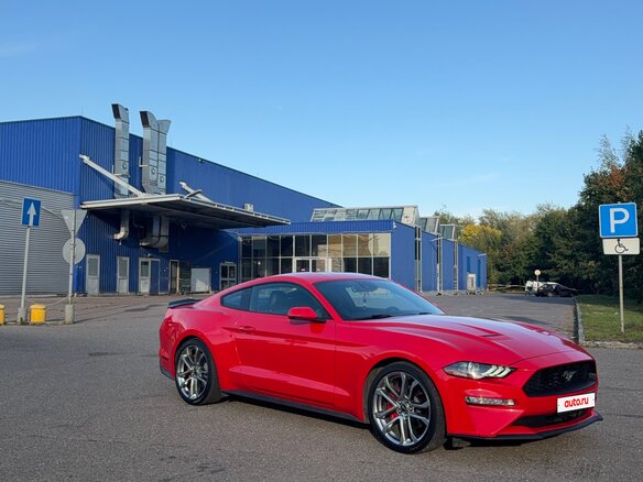 2018 Ford Mustang VI Рестайлинг, красный, 4000000 рублей - вид 6