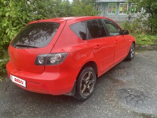 2006 Mazda 3 I (BK), красный, 190000 рублей, вид 4
