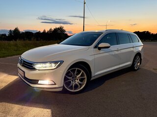 2017 Volkswagen Passat B8, белый, 1850000 рублей, вид 1