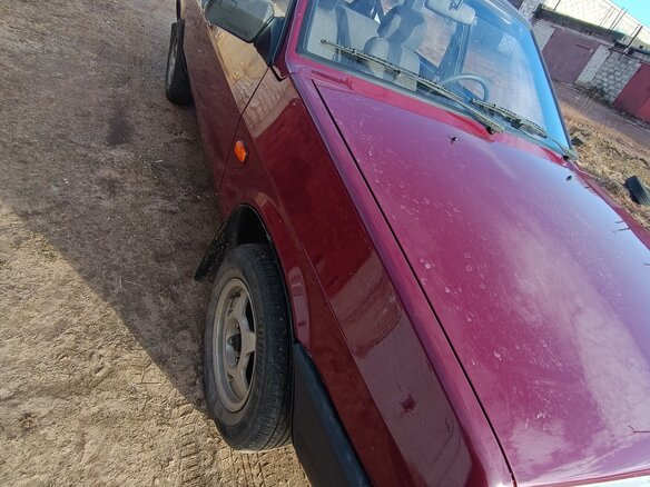 1997 Lada (ВАЗ) 2109, красный, 400000 рублей - вид 14