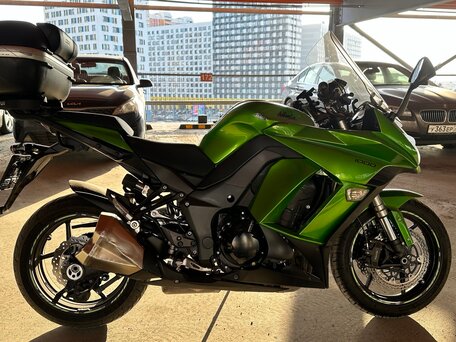 2014 Kawasaki Z 1000SX, зелёный, 745000 рублей, вид 5