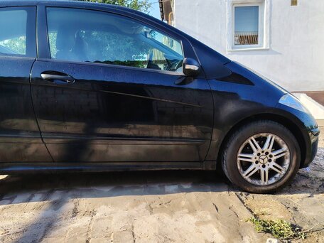 2007 Mercedes-Benz A-Класс 150 II (W169), чёрный, 410000 рублей, вид 3