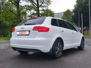 2012 Audi A3 II (8P) Рестайлинг 2, белый, 830000 рублей, вид 4