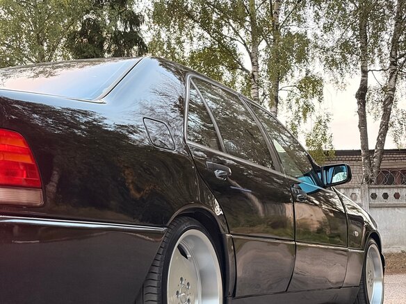 1994 Mercedes-Benz S-Класс 320 Long 5-speed III (W140), чёрный - вид 18