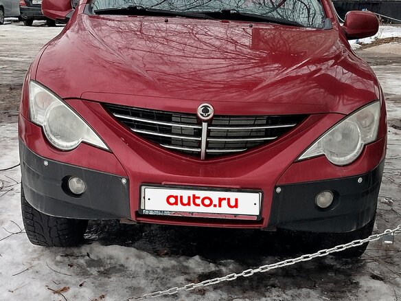 2008 SsangYong Actyon 4-speed I, красный, 550000 рублей