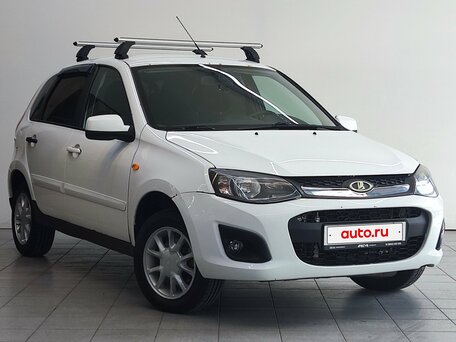 2013 Lada (ВАЗ) Kalina II, белый, 350000 рублей, вид 4