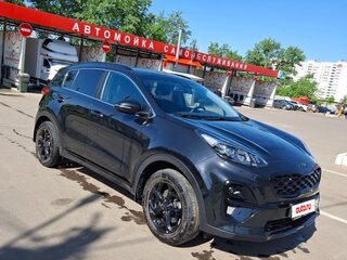 2021 Kia Sportage IV Рестайлинг, чёрный, 2400000 рублей, вид 2