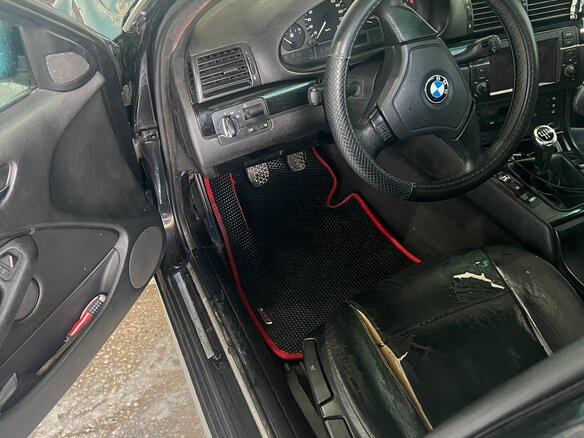 1999 BMW 3 серии 320i IV (E46), чёрный, 350000 рублей - вид 6