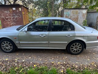 2007 Hyundai Sonata ТагАЗ IV (EF) Рестайлинг, серебристый, 370000 рублей, вид 4