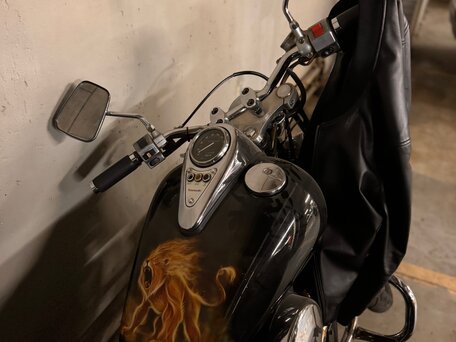 1998 Kawasaki VN800 Vulcan, чёрный, 5000000 рублей, вид 5