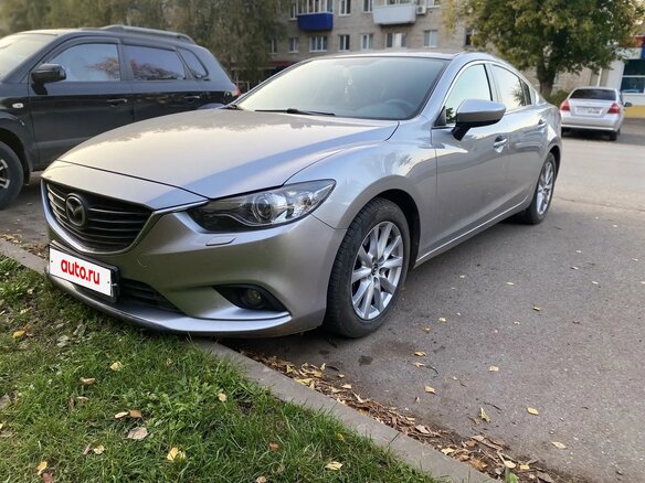 2012 Mazda 6 III (GJ), серебристый, 1479600 рублей