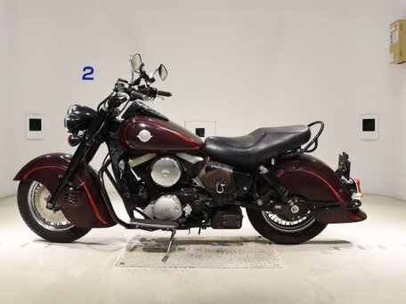 2001 Kawasaki VN1500 Vulcan, красный, 390000 рублей, вид 1