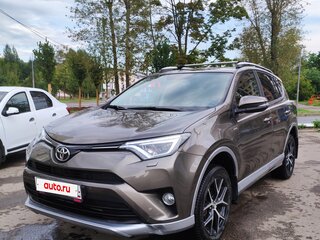 2017 Toyota RAV4 IV (XA40) Рестайлинг, коричневый, 3400000 рублей, вид 1