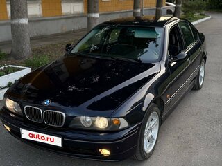 2001 BMW 5 серии 535i IV (E39) Рестайлинг, синий, 950000 рублей, вид 1