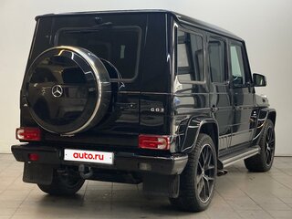 2016 Mercedes-Benz G-Класс AMG 63 AMG I (W463) Рестайлинг 3, чёрный, 7790000 рублей, вид 5