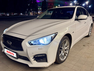 2015 Infiniti Q50 I, белый, 1600000 рублей, вид 2