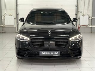 2021 Mercedes-Benz S-Класс 450 4MATIC VII (W223), чёрный, 11290000 рублей, вид 2