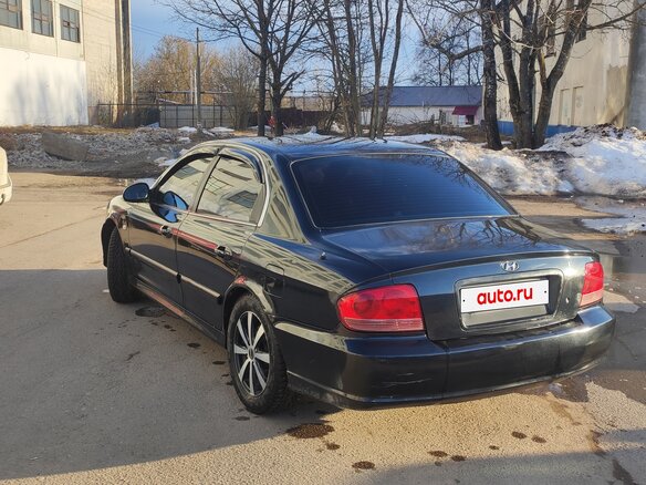 2005 Hyundai Sonata IV (EF) Рестайлинг, чёрный, 380000 рублей - вид 4