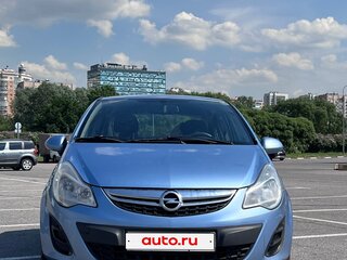 2013 Opel Corsa D Рестайлинг II, голубой, 390000 рублей, вид 1
