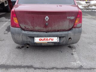 2008 Renault Logan I, красный, 270000 рублей, вид 4