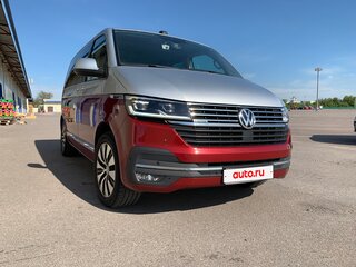 2019 Volkswagen Multivan T6 Рестайлинг, красный, 5650000 рублей, вид 3