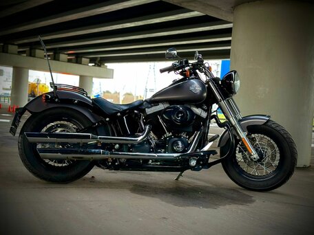2014 Harley-Davidson Softail Slim, серый, 1000000 рублей, вид 1