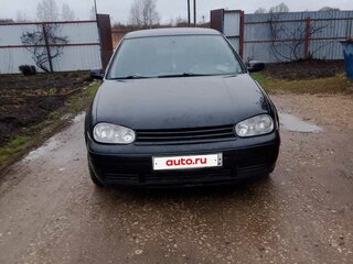 1998 Volkswagen Golf IV, синий, 160000 рублей, вид 3