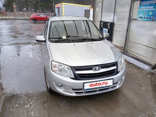 2012 Lada (ВАЗ) Granta I, серебристый, 299000 рублей, вид 1