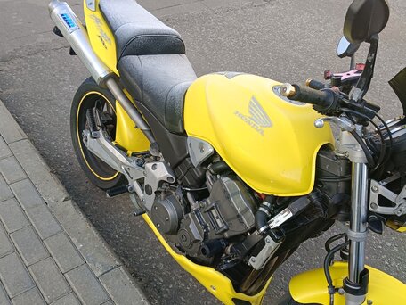 2003 Honda CB 900F Hornet, жёлтый, 437000 рублей, вид 2