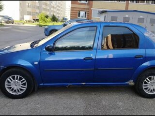 2008 Renault Logan I, синий, 150000 рублей, вид 3