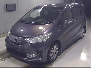 2013 Honda Freed I Рестайлинг, серый, 950000 рублей, вид 3
