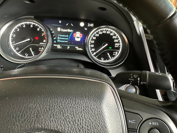 2021 Toyota Camry VIII (XV70) Рестайлинг, чёрный, 4150000 рублей - вид 14