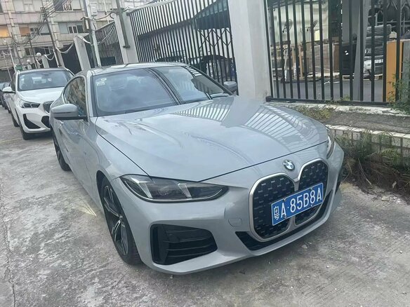 2024 BMW 4 серии 425i G22, G23, G26 Рестайлинг, серый - вид 1