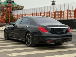 2014 Mercedes-Benz S-Класс 500 Long VI (W222, C217), чёрный, 3050000 рублей, вид 5