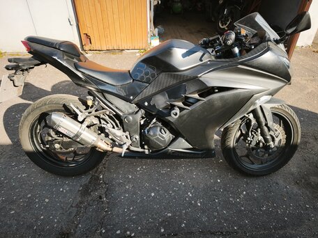2013 Kawasaki Ninja 300, чёрный, 350000 рублей, вид 4