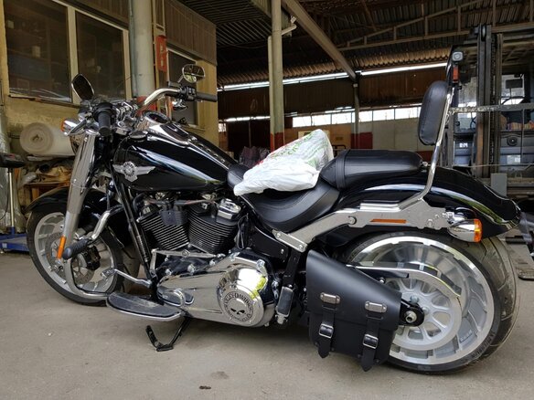 2021 Harley-Davidson Fat Boy, чёрный, 2750000 рублей - вид 8