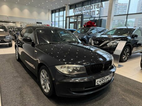 2007 BMW 1 серии 116i I (E81/E82/E87/E88) Рестайлинг, чёрный, 629000 рублей, вид 3