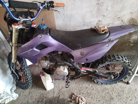 2020 Kayo Evolution YX125EM, чёрный, 70000 рублей - вид 10