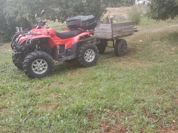2011 Stels ATV-800, красный, 520000 рублей - вид 1