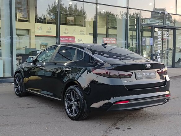 2018 Kia Optima IV, чёрный - вид 6