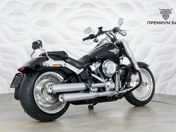 2018 Harley-Davidson Fat Boy, чёрный, 1779000 рублей - вид 5