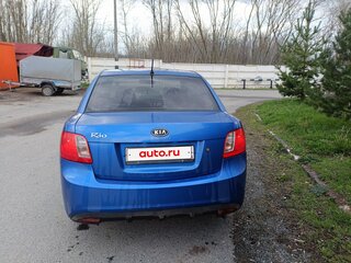 2010 Kia Rio II Рестайлинг, синий, 620000 рублей, вид 3