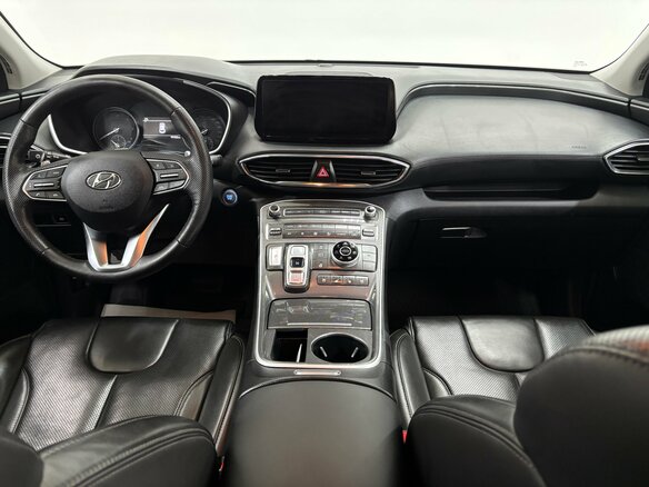 2020 Hyundai Santa Fe IV Рестайлинг, серый - вид 9